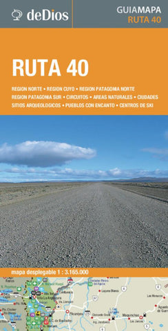 Buy map Route 40, Argentina by deDios