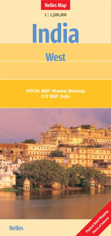 Buy map India, Western by Nelles Verlag GmbH