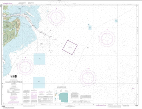 Buy map Savannah River Approach (11505-5) by NOAA