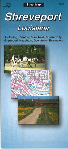 Buy map Shreveport, Louisiana by The Seeger Map Company Inc.