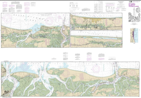Buy map Intracoastal Waterway St. Simons Sound to Tolomato River (11489-40) by NOAA
