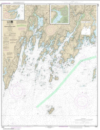 Buy map Muscongus Bay; New Harbor; Thomaston (13301-21) by NOAA