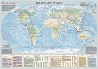 Buy map The Dynamic World Physical Wall Map [Laminated]