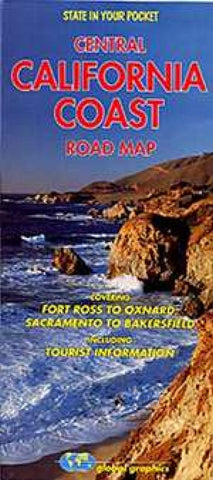 Buy map California Coast, Central by Global Graphics