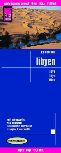 Buy map Libya by Reise Know-How Verlag