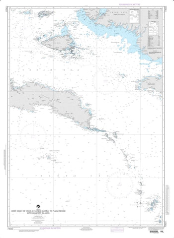 Buy map West Coast Of Irian Jaya (New Guinea) To Pulau Seram (NGA-73022-4) by National Geospatial-Intelligence Agency