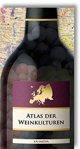 Buy map Atlas of wine cultures