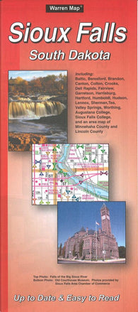 Buy map Sioux Falls, South Dakota by The Seeger Map Company Inc.