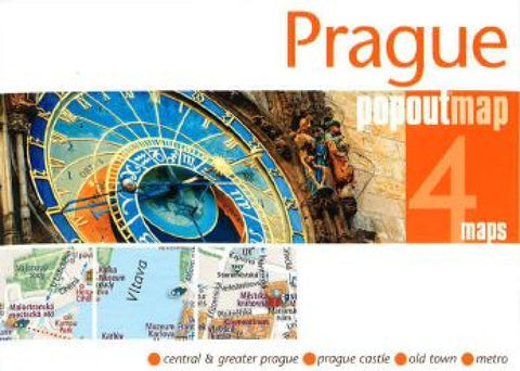 Buy map Prague, Czech Republic, PopOut Map by PopOut Products, Compass Maps Ltd.