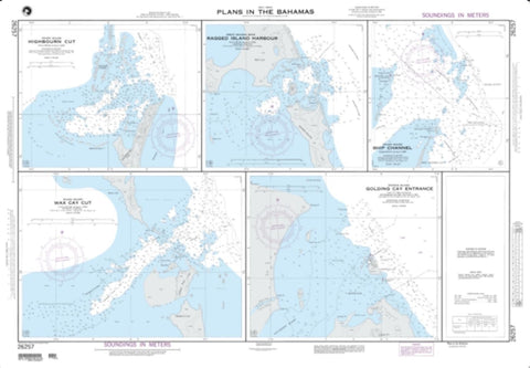 Buy map Plans In The Bahamas; Plan A: Highbourn Cut (NGA-26257-15) by National Geospatial-Intelligence Agency