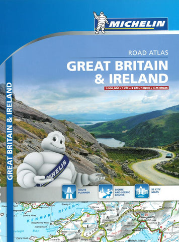 Buy map Great Britain & Ireland, Touring and Road Atlas (122) by Michelin Maps and Guides