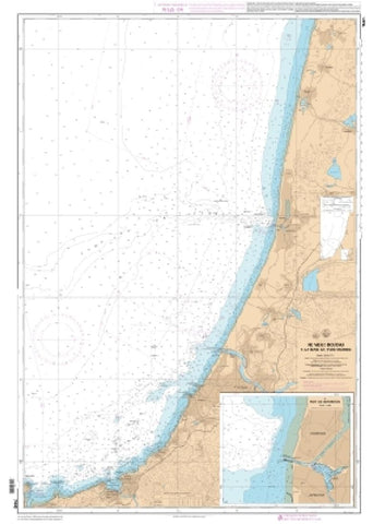 Buy map De Vieux Boucau a la baie de Fontarabie by SHOM