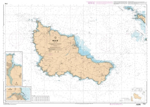 Buy map Le Palais by SHOM