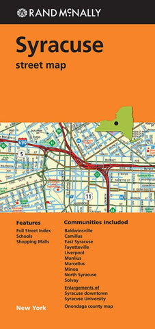 Buy map Syracuse, New York City Map