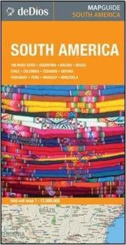 Buy map South America by deDios