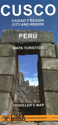 Buy map Cusco, Peru, Tourist/Travelers Map by Lima 2000