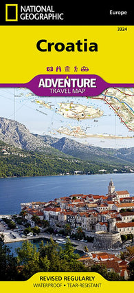 Buy map Croatia Adventure Map 3324