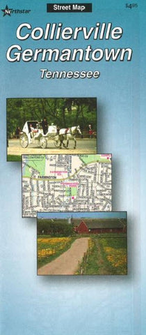 Buy map Collierville and Germantown, Tenneessee by The Seeger Map Company Inc.