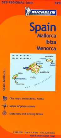 Buy map Balearic Islands, Spain (579) by Michelin Maps and Guides