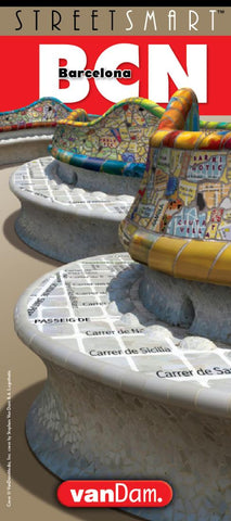 Buy map Barcelona, Spain StreetSmart
