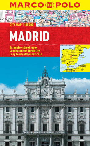 Buy map Madrid, Spain by Marco Polo Travel Publishing Ltd