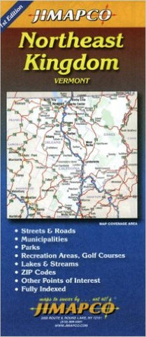 Buy map Vermont, Northeast by Jimapco