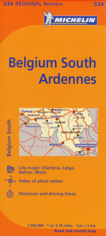 Buy map Belgium, South Ardenne (534)