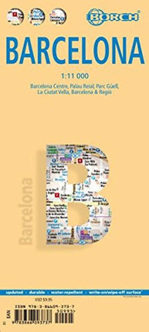 Buy map Barcelona City Map