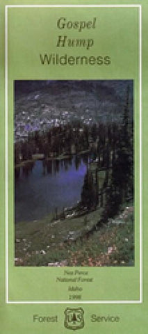 Buy map Gospel Hump Wilderness - Nez Perce National Forest Map