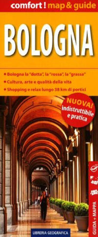 Buy map Bologna, Laminated City Map by Libreria Geografica