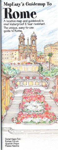 Buy map Rome, Italy Guidemap by MapEasy, Inc.