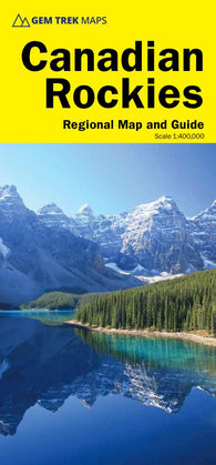Buy map Canadian Rockies Driving Map