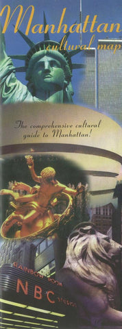 Buy map Manhattan, NY Cultural Guidemap by MapEasy, Inc.