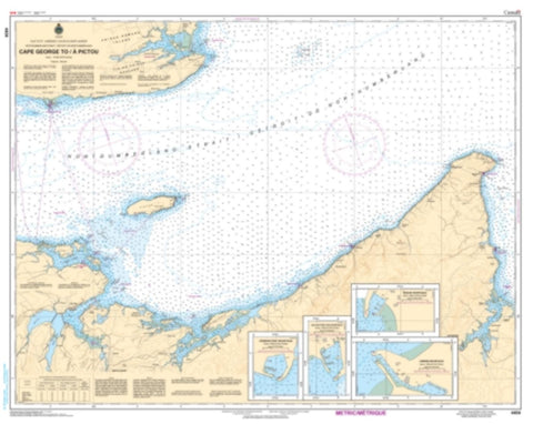 Buy map Cape George to/a Pictou by Canadian Hydrographic Service