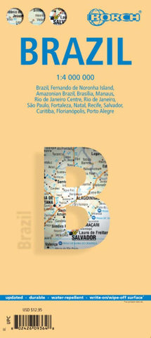 Buy map Brazil Road Map