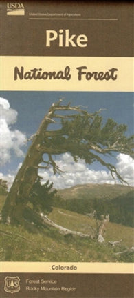 Buy map Pike National Forest Visitor Map