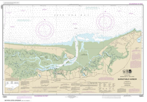 Buy map Barnstable Harbor (13251-16) by NOAA