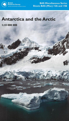 Buy map Antarctica and the Arctic Map