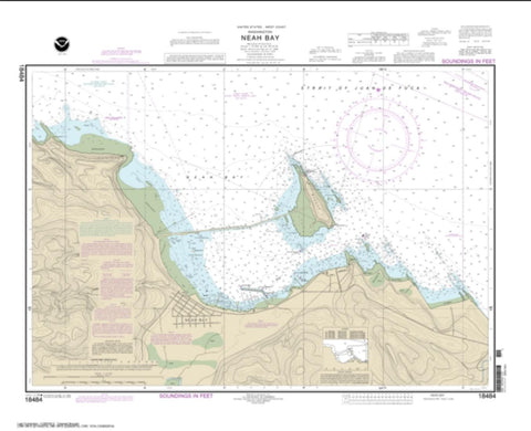 Buy map Neah Bay (18484-12) by NOAA