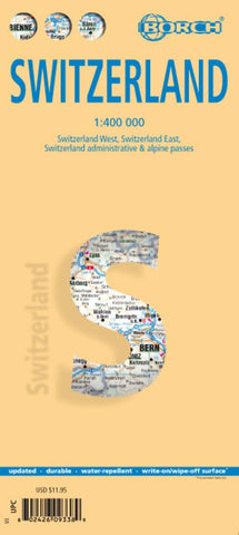 Buy map Switzerland Road Map