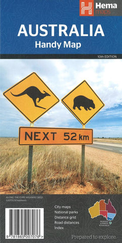 Buy map Australia, Handy Map by Hema Maps