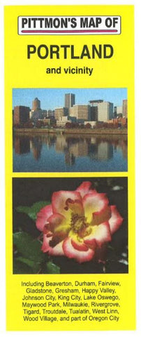 Buy map Portland, Oregon, + Vicinity by Pittmon Map Company