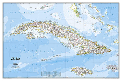 Buy map Cuba Classic Wall Map