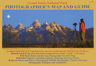 Buy map Grand Teton National Park, Wyoming, Photographers Map by Earthwalk Press