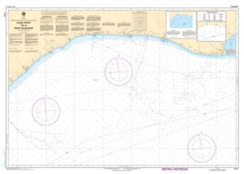 Buy map Long Point to/a Port Glasgow by Canadian Hydrographic Service
