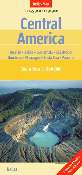 Buy map Central America by Nelles Verlag GmbH