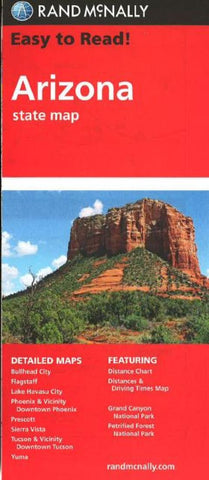 Buy map Arizona by Rand McNally