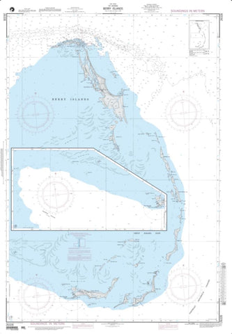 Buy map West Indies - The Bahamas - Berry Islands; Panel A (NGA-26328-2) by National Geospatial-Intelligence Agency