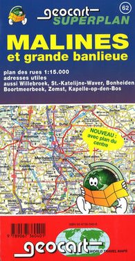 Buy map Mechelen en grote omgeving = Malines et grande banlieue