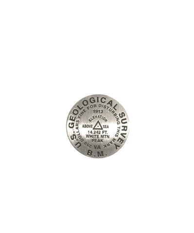 Buy map White Mountain, California lapel pin